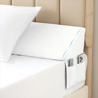 King Bed Wedge Pillow for Headboard, Bed Gap Filler, Triangle Pillow Wedge fo... - Image 1 of 4