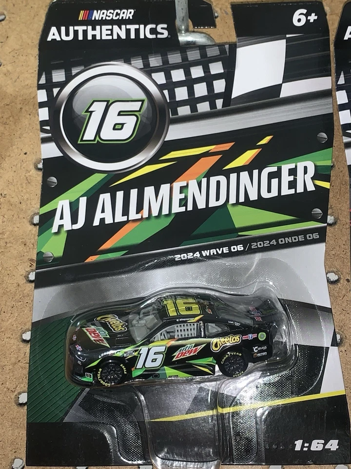 NASCAR Authentics AJ Allmendinger #16 Cheetos Mountain MTN Dew Wave 6 2024 1/64 - Image 1 of 1