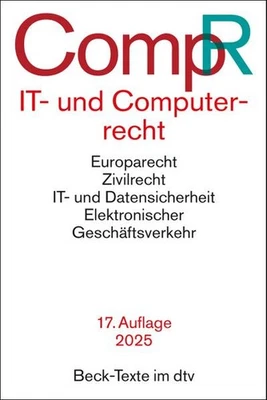 Prof. Dr. Jochen Schneider / IT- und Computerrecht: Rechtsstand: 1. Januar 2 ... - Bild 1 von 4