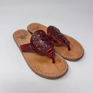 Freebird by Steven Vallarta Damen-Ledersandalen Größe 7 - Bild 1 von 10