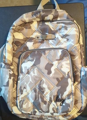 Mochila LUG Roadster CM forrada en topo bolsillos para teléfono celular bolsas laterales para botellas Foto 1 de 4