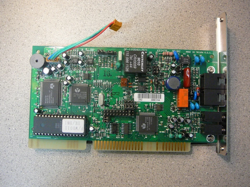 GVC SF-1156HV/R21 56K Data-Fax-Speakerphone ISA PnP Modem Board **NEW** - Image 1 of 1