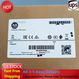 Neu AB 1756-A13 Serie C ControlLogix 13 Slot Gehäuse SPS AB 1756A13 - Bild 1 von 5