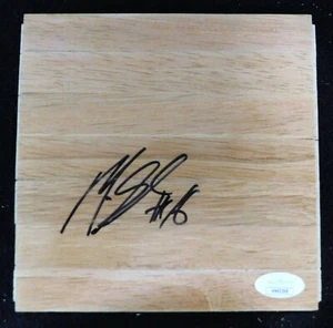Marreese Speights Philadelphia 76ers Signed 6x6 Floorboard JSA Authenticated - Picture 1 of 2