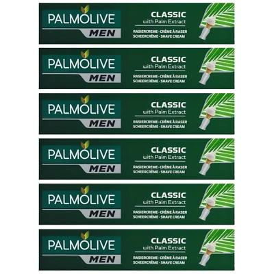 Palmolive Lather Shave Cream 100 ml Pack 6