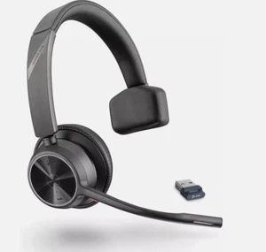 Plantronics 4310 UC USB Wireless Bluetooth Single Ear Headset PC Mac Mobile - Picture 1 of 14
