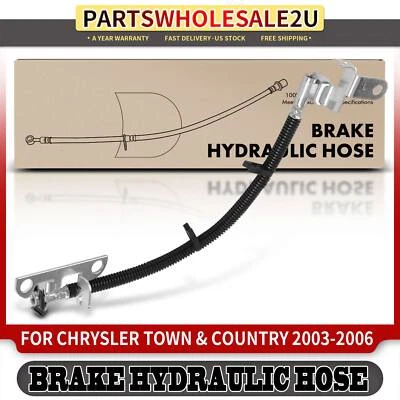 Rear Left Brake Hydraulic Hose for Chrysler Town & Country Dodge Caravan Voyager - Image 1 of 4