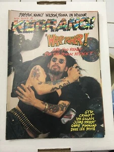 Kerrang! Metal Magazine No 124 Zodiac Mindwarp Cover GTR, Craaft, Judas Priest - Picture 1 of 1