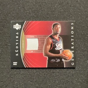 2006-07 UD Trilogy BOBBY JONES #FM-BJ Future Generations JERSEY CARD - 76ers - Picture 1 of 4