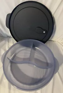 Tupperware Store Serve & Go Divided Dish Large 5.75 Cup Container Microwave Safe - Picture 1 of 3