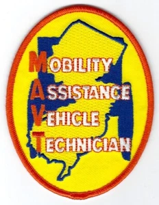 NEW JERSEY - Mobile Assistant Vehicle Tech - MVAT Patch **EMS** - Picture 1 of 1