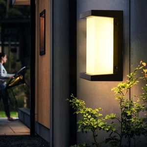 Lámpara de Pared LED Exterior Lámpara de Pared Balcón Luz Terrazas Iluminación Impermeable - Imagen 1 de 10