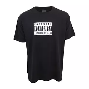 PARENTAL ADVISORY EXPLICIT CONTENT T SHIRT - Picture 1 of 3