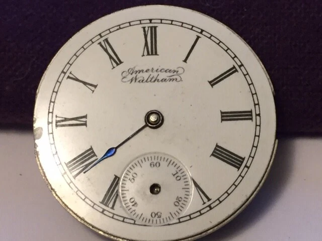 American Waltham Pocket Watch Movement for Pieces or Restoration.-1C84 - Image 1 of 4
