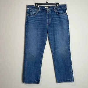Citizens Of Humanity Damen Neve Low Slung Relaxed Jeans in Oasis Größe 32 Neu mit Etikett - Bild 1 von 7