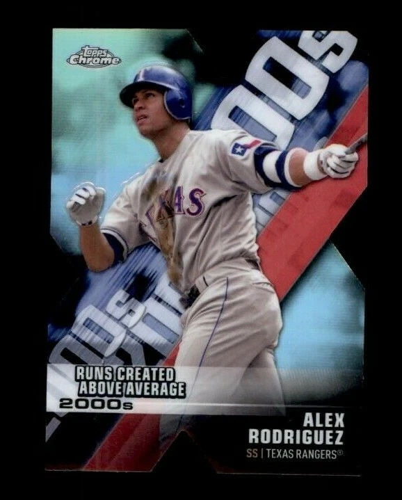 2020 Topps Chrome Decade of Dominance Die Cut #DOD13 Alex Rodriguez (ref 106462) - Image 1 of 1
