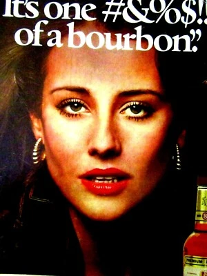 1968 Kentucky Tavern KT8 Original Print Ad-One #&%$!! Of A Bourbon-8.5 x 10.5" - Image 1 of 4