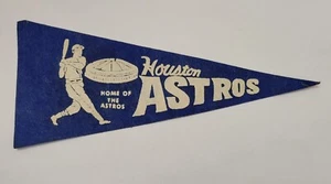 Vintage 1960er Houston Astros Filz Mini Wimpel ~ 8,75" - Bild 1 von 4