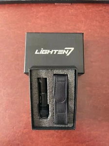 LIGHTEN7 LED Flashlight A1A Cree XP-G2 Tactical Torch 1 AA Battery - Picture 1 of 4