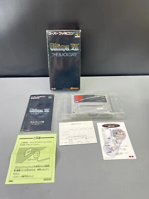Ultima VII: The Black Gate (Super Famicom) ~ US Seller! SFC Nintendo SNES CIB - Image 1 of 4