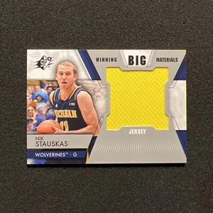 2014-15 Upper Deck Spx NIK STAUSKAS #WM-NS Winning Big Materials JERSEY CARD - Picture 1 of 4