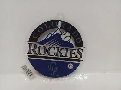 New NOS Vintage MLB 1996 Colorado Rockies Reusable Window Cling Decal Sticker  - Image 1 of 3