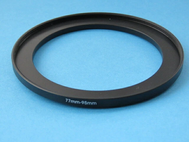 77mm to 95mm Step-Up Ring Camera Filter Adapter Ring 77mm-95mm - Image 1 of 2