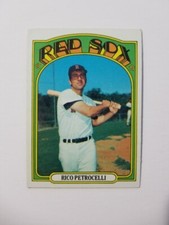 RICO PETROCELLI  1972 TOPPS BASEBALL CARD #30 BOSTON RED SOX
