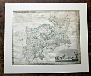 c1835 Middlesex London Darton Antique Map Dix View St Pauls L&BR Greenwich Railw - Picture 1 of 12