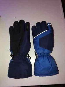 JOE BOXER THINSULATE WINTER GLOVES - BLUE size Youth Med winter ski gloves - Picture 1 of 3