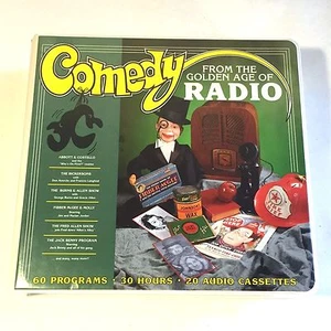 30 Hours Comedy From the Golden Age of Radio Cassettes Set of 20 60 Programs - Picture 1 of 8