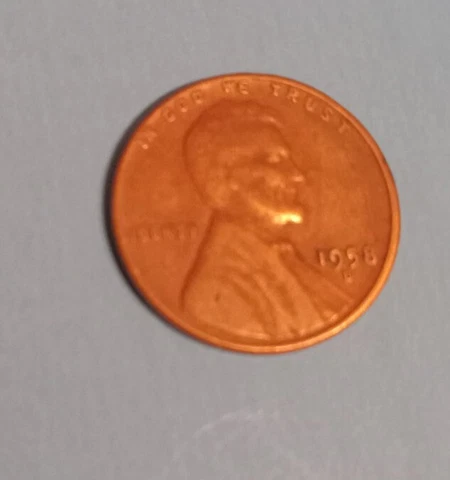 1958 D Lincoln Obverse Wheat Ears Reverse 1 Cent Misprint Error Coin 7494 Cover