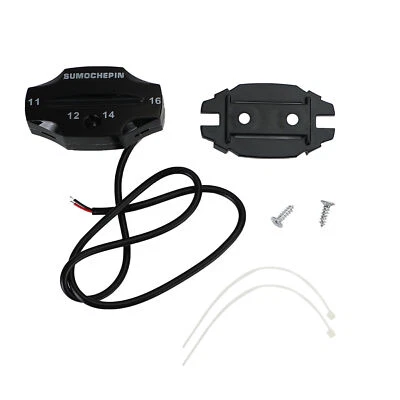 12V Motor Led Display Voltmeter Meter Guage Universal Voltage Instrument US - Image 1 of 4