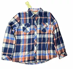 Women’s Flannel Lined Long Sleeve Button Up NWT See Description - Picture 1 of 11