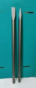 Extra Long Breaker chisel set flat & point Kango 900 950kv 950 steels 600mm - Picture 1 of 5