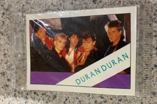 1985 Wonder Bread Rock Stars Fan Club DURAN DURAN  Collector Card Original Wrap
