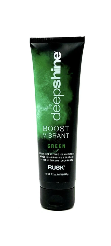 Rusk Deep Shine Boost яркий осаждающий цвет кондиционер, 5,2 унц зеленый цвет - Изображение 1 из 1