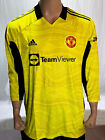 Adidas Manchester United Mufc H Gk Jsy Goalie Jersey Home Yellow GM4623
