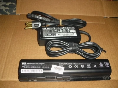 hp  AC  Adapter 18.5V , 3.5A+ Battery 10.8V  for  COMPAQ CQ60-11DX Laptop - Image 1 of 4