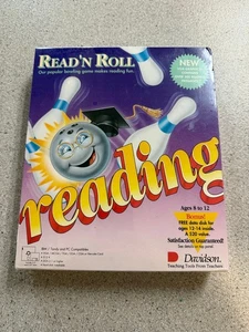 VTG READ'N ROLL READING BY DAVIDSON FOR IBM, TANDY & PC. TOOLS FOR TEACHERS. NEW - Picture 1 of 4