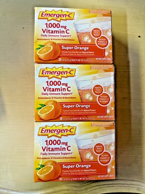 Suplemento de mezcla de variedades Emergen-C Vitamina C 1000 mg - 90 unidades Foto 1 de 3