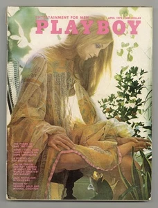 Playboy Magazine Vol. 19 #4 VG- 3.5 1972 - Picture 1 of 3