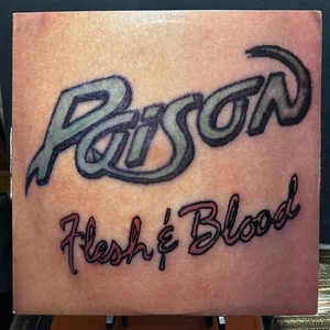 Poison / Flesh And Blood LP Capitol Enigma C1-59183 - Picture 1 of 11