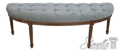 L69737: ÚLTIMO asiento acolchado cama de madera desgastada o banco de ventana Foto 1 de 4