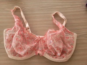 Shapley Figure Bra 40E Pinky Colour Underwired Adjustable Straps Hook And Eye - Bild 1 von 3
