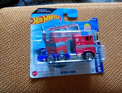 Hotweels Transformers Optimus Prime! HW Screen Mattel nuovo 2025 - Immagine 1 di 4