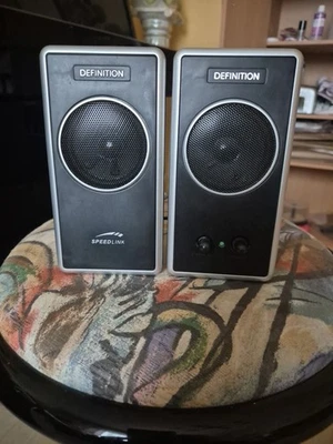 Lautsprecher DEFINITION SPEED LINK SL-8020,  230 Volt,  Kompakt PC Speaker - Bild 1 von 3