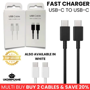 USB-C to USB-C Cable 1M / 2M 60W | Fast Charging for Samsung, iPad, Android - Picture 1 of 26