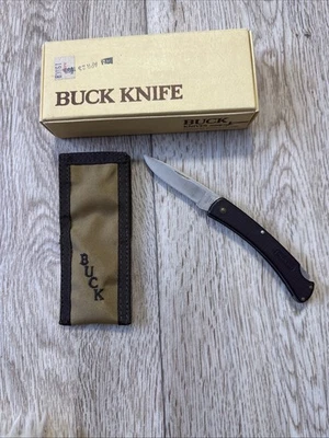 CUCHILLO BUCK 424 BUCKLITE 1985 VINTAGE NUNCA USADO EN CAJA Foto 1 de 4