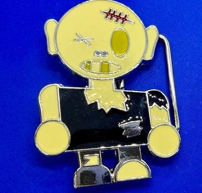 Zombie Boy Walking Dead Estilo Dibujos Animados Esmaltado Color Nuevo de Lote Antiguo Hebilla de Cinturón Foto 1 de 4